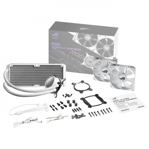 Asus ROG Strix LC 240 RGB White Edition İşlemci Sıvı Soğutucu