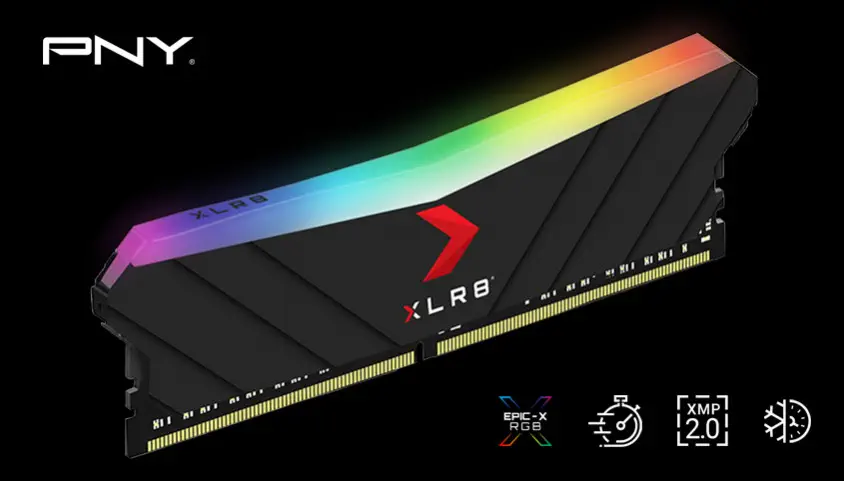 PNY XLR8 Gaming EPIC-X RGB MD8GD4320016XRGB 8GB DDR4 3200MHz Gaming Ram