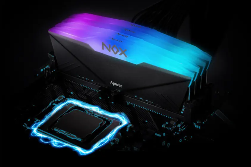 Apacer Nox RGB AH4U08G32C08YNBAA-1 8GB DDR4 3200MHz Gaming Ram