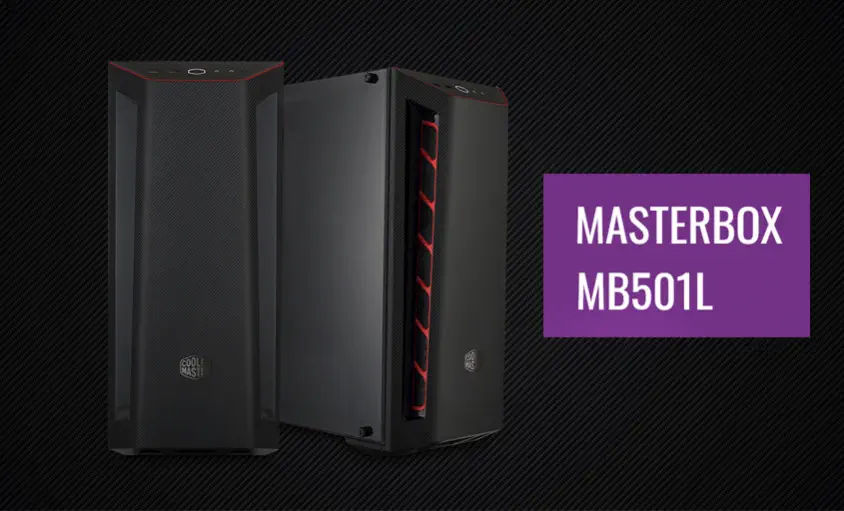 Cooler Master MasterBox MB501L MCB-B501L-KNNB60-SV4 ATX Mid-Tower Gaming Kasa