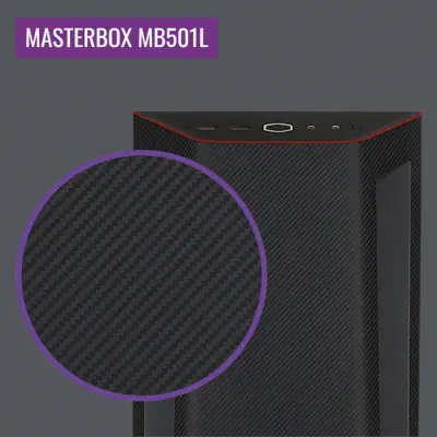Cooler Master MasterBox MB501L MCB-B501L-KNNB60-SV4 ATX Mid-Tower Gaming Kasa