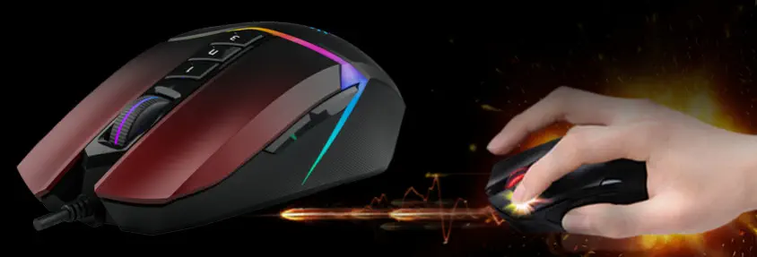 Bloody W60 Max Kablolu Kırmızı Gaming Mouse