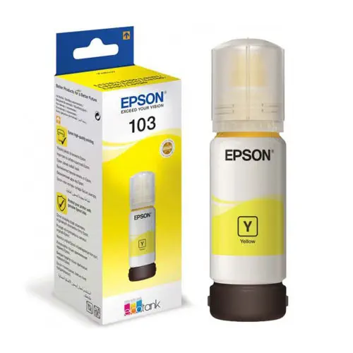 Epson 103 EcoTank Sarı Şişe Mürekkep Kartuşu - C13T00S44A