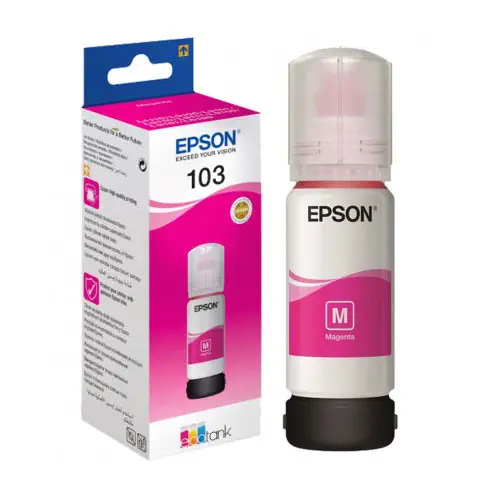 Epson 103 EcoTank Magenta Şişe Mürekkep Kartuşu - C13T00S34A