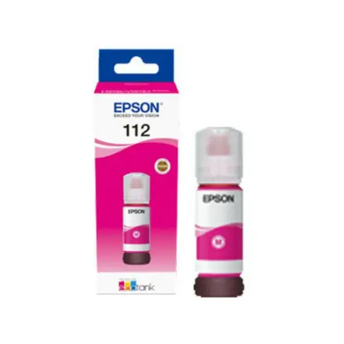 Epson 112 EcoTank Pigment Magenta Şişe Mürekkep Kartuşu - C13T06C34A