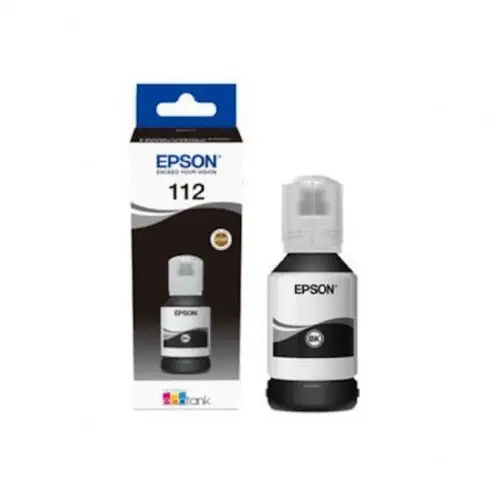 Epson 112 EcoTank Pigment Siyah Şişe Mürekkep Kartuşu - C13T06C14A