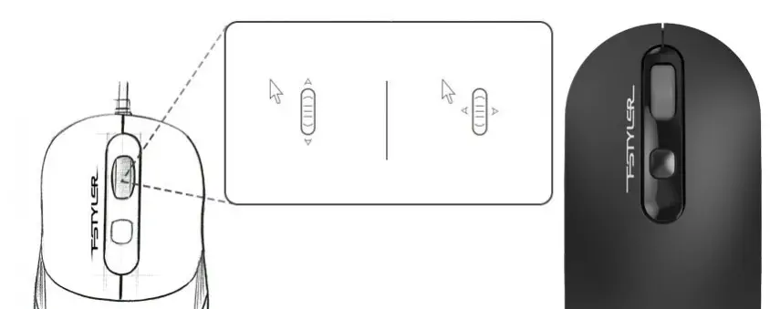 A4 Tech FG20 Gri Kablosuz Mouse