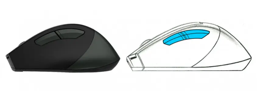 A4 Tech FB35 Yeşil Kablosuz Mouse