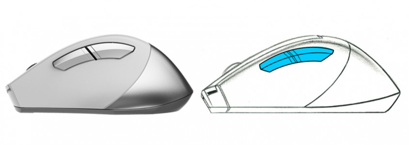 A4 Tech FB35 Beyaz Kablosuz Mouse