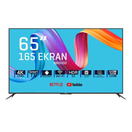 SABA SB65350 65 inç 165 Ekran Android Smart LED TV