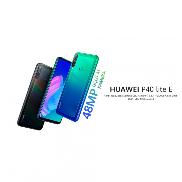 Huawei P40 Lite E 64GB 4GB RAM Mavi Cep Telefonu
