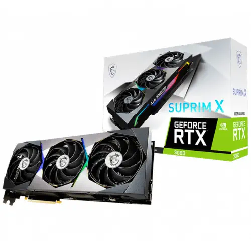 MSI GeForce RTX 3080 SUPRIM X 10G Gaming Ekran Kartı