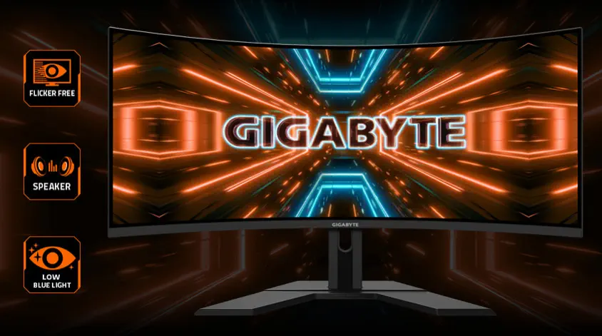 Gigabyte G34WQC 34″ VA WQHD Curved Gaming Monitör