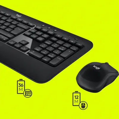 Logitech Advanced Combo 920-008808 Kablosuz Klavye ve Mouse Set