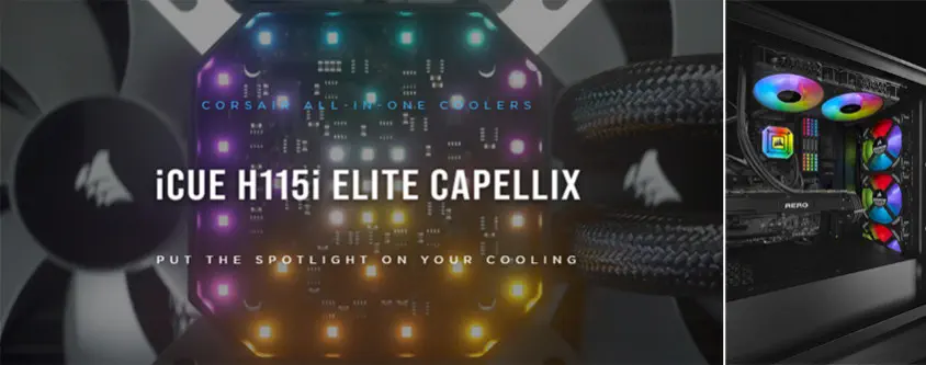 Corsair iCUE H115i Elite Capellix CW-9060047-WW İşlemci Sıvı Soğutucu