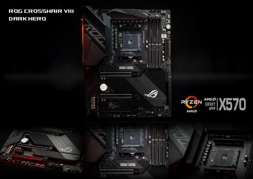 ASUS ROG Crosshair VIII Dark Hero Gaming Anakart
