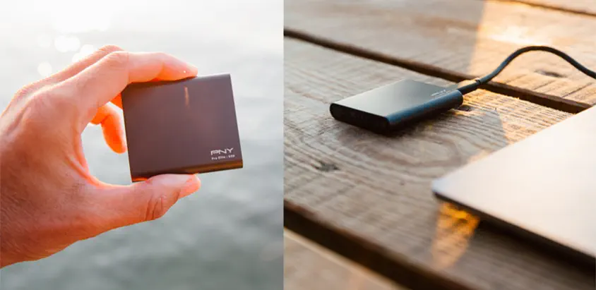 PNY Pro Elite Siyah 250GB USB 3.1 Gen2 Type-C Taşınabilir SSD Disk