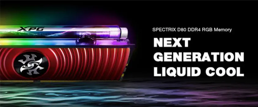 XPG Spectrix D80 AX4U300038G16A-DR80 16GB DDR4 3000MHz Sıvı Soğutmalı Gaming Ram