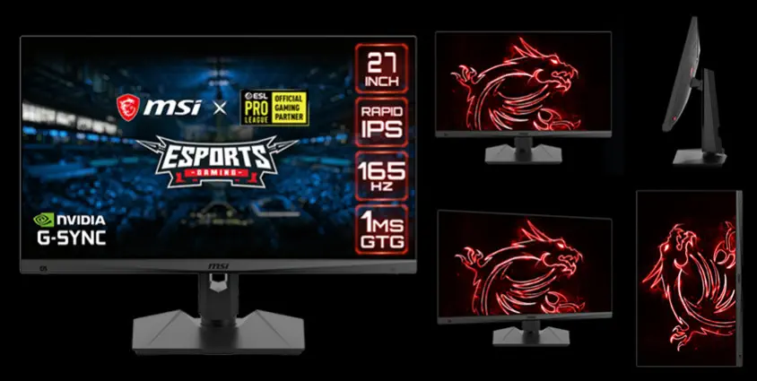 MSI Optix MAG274QRF 27” IPS WQHD Gaming Monitör