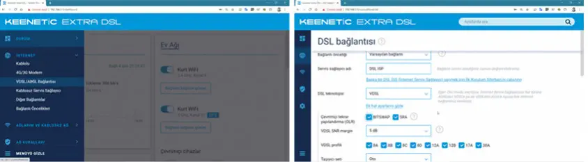 Keenetic Extra DSL KN-2111 Modem Router