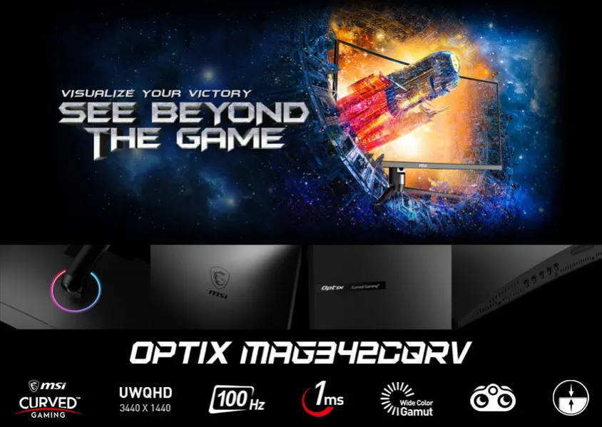 MSI Optix MAG342CQRV 34” VA UWQHD Curved Gaming Monitör