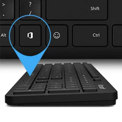 Microsoft Bluetooth Keyboard QSZ-00012 Kablosuz Klavye