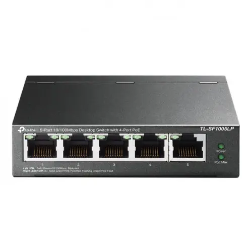 TP-Link TL-SF1005LP Yönetilemez Switch