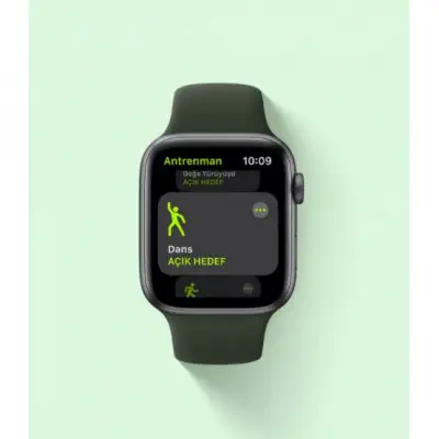 Apple Watch SE GPS 44mm Uzay Grisi Alüminyum Kasa ve Gece Yarısı Spor Kordon MKQ63TU/A 