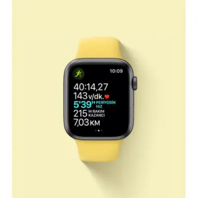 Apple Watch SE 44mm Uzay Grisi