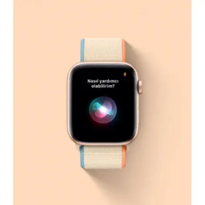 Apple Watch SE GPS 44mm Uzay Grisi Alüminyum Kasa ve Gece Yarısı Spor Kordon MKQ63TU/A 