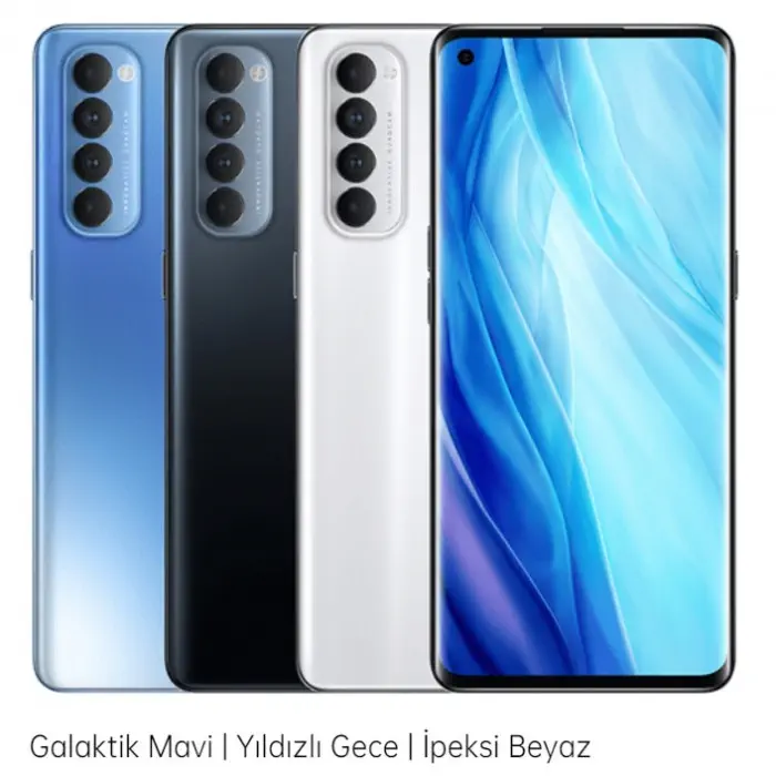 OPPO Reno 4 Pro 256GB 8GB RAM SiyahCep Telefonu