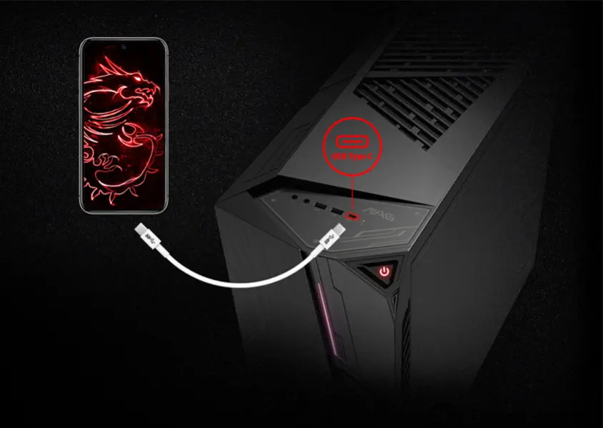 MSI MAG Codex 5 10SA-241XTR Gaming Masaüstü Bilgisayar