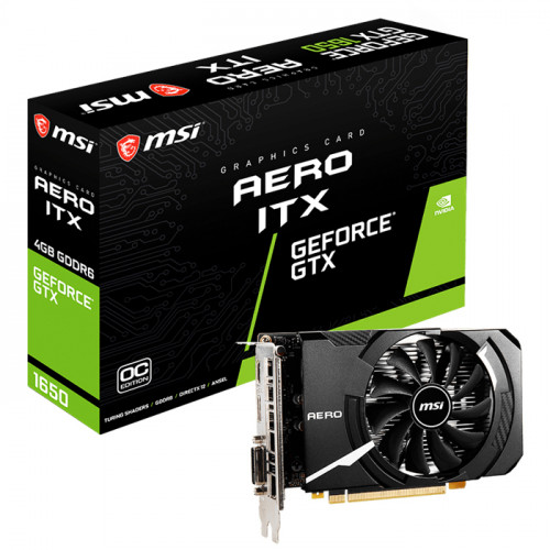 MSI GeForce GTX 1650 D6 AERO ITX OC Gaming Ekran Kartı