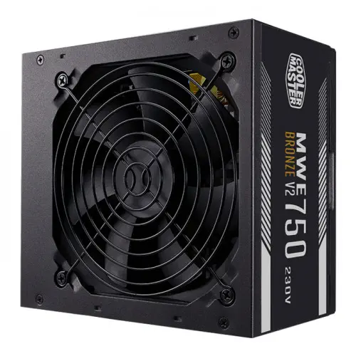 Cooler Master MPE-7501-ACABW-BEU MWE 750 Bronze V2 230V 750W 80+ Bronze 120mm Fan Power Supply
