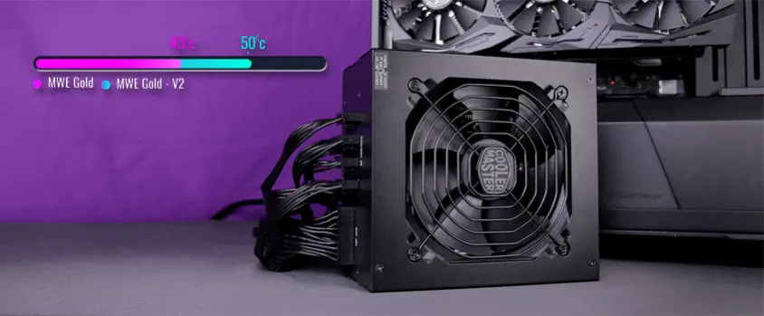 Cooler Master MPE-7501-AFAAG-EU MWE Gold 750 V2  750W 80+ Gold 120mm Fan Full Modüler Power Supply