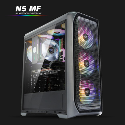 Zalman N5 MF 600W ATX Mid-Tower Gaming Kasa