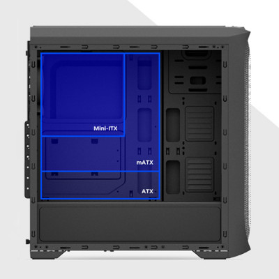Zalman N5 MF 600W ATX Mid-Tower Gaming Kasa