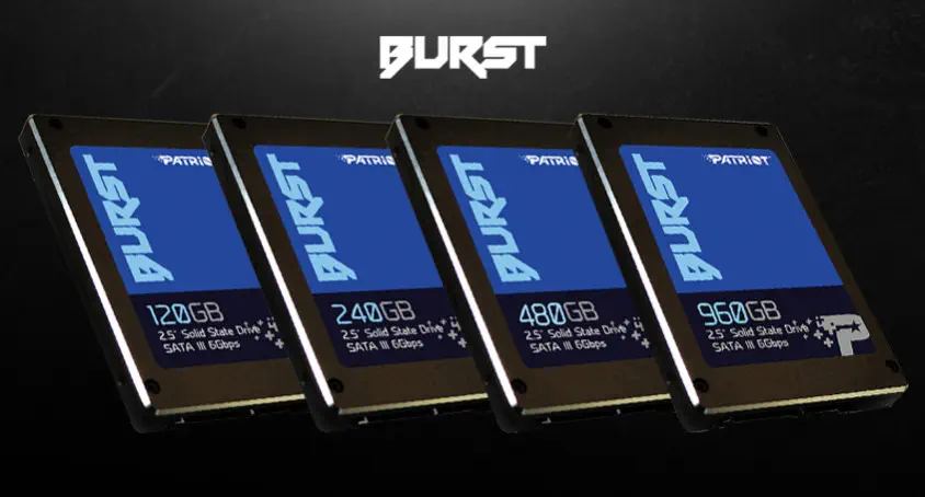 Patriot Burst PBU120GS25SSDR 120GB SATA 3 SSD Disk