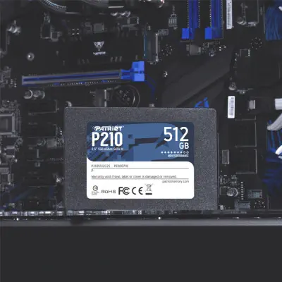 Patriot P210 P210S512G25 512GB SATA 3 SSD Disk