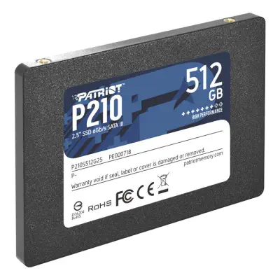 Patriot P210 P210S512G25 512GB SATA 3 SSD Disk