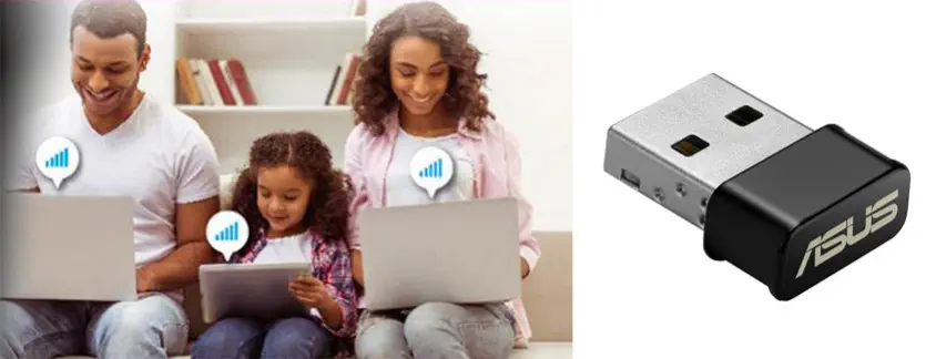 ASUS USB-AC53 Nano USB Wi-Fi Adaptör