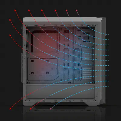 Zalman N5 TF 600W ATX Mid-Tower Gaming Kasa