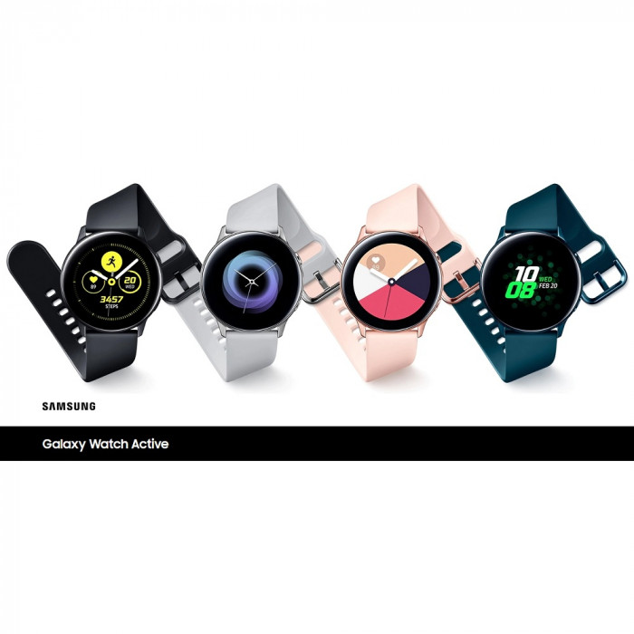 Samsung Galaxy Watch Active SM-R500NZSATUR Gümüş Akıllı Saat