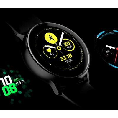 Samsung Galaxy Watch Active SM-R500NZKATUR Siyah Akıllı Saat