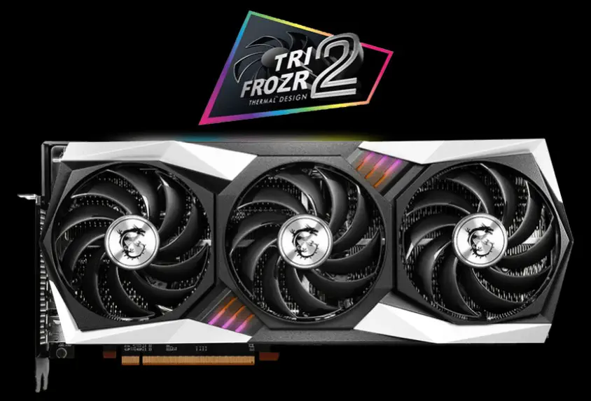 MSI Radeon RX 6800 XT GAMING X TRIO 16G 16GB GDDR6 256Bit DX12