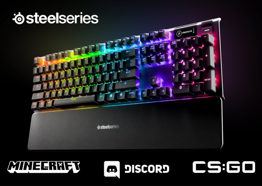 SteelSeries Apex 5 SSK64538 Hibrit Mekanik Gaming Klavye