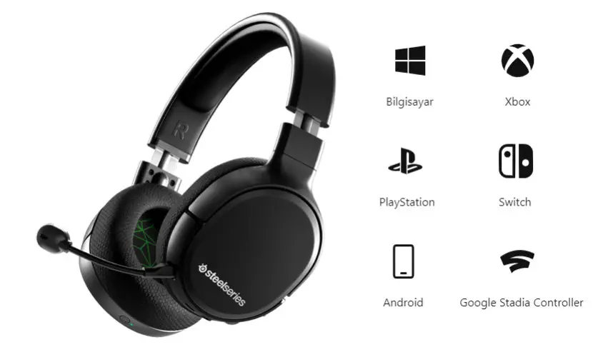 SteelSeries Arctis 1 Xbox Wireless SSH61502 Kablosuz Gaming Kulaklık