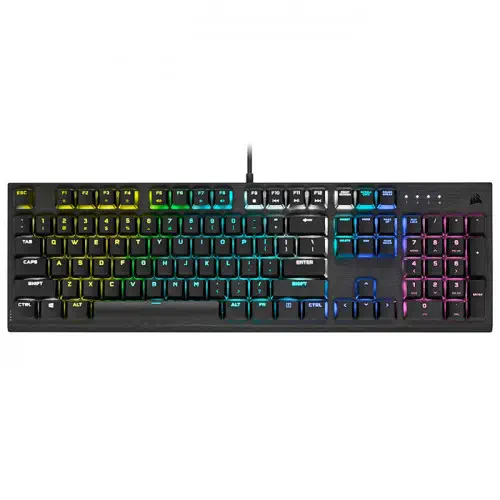 Corsair K60 RGB Pro Cherry MX Low Profile Speed CH-910D018-TR Mekanik Kablolu Gaming Klavye