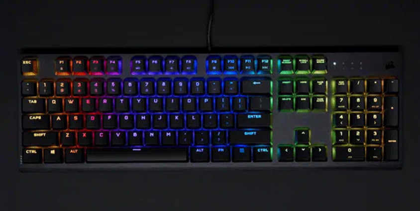 Corsair K60 RGB Pro Cherry MX Low Profile Speed CH-910D018-TR Mekanik Kablolu Gaming Klavye
