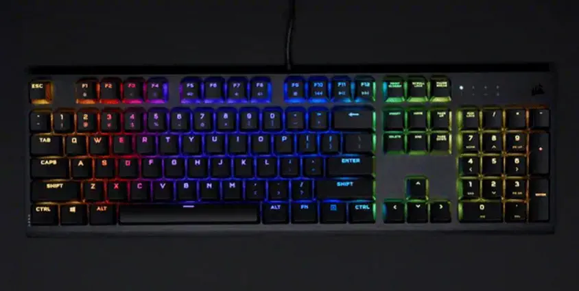 Corsair K60 RGB Pro Cherry MX Low Profile Speed CH-910D018-TR Mekanik Kablolu Gaming Klavye